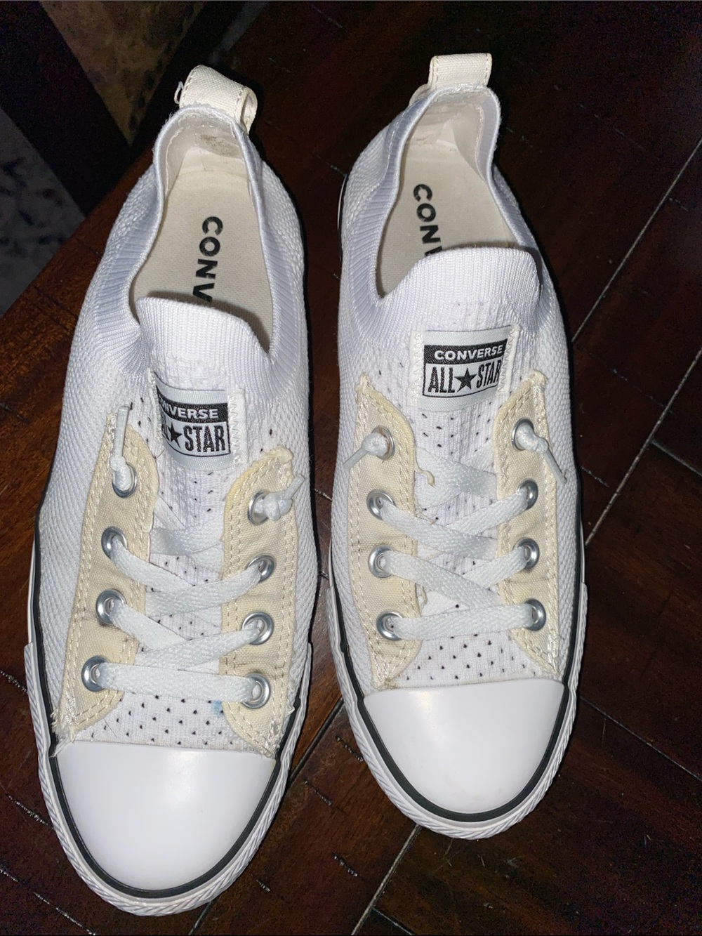 Converse Stretch Knit Slip-On Low Top two tone Sneakers 8/39 - Picture 10 of 11